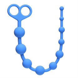 Анальная цепочка Orgasm Beads Blue 4201-02Lola - фото 13545