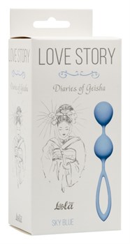 Вагинальные шарики Love Story Diaries of a Geisha Sky Blue 3005-04Lola - фото 13553