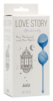 Вагинальные шарики Love Story One Thousand and One Nights Sky Blue 3004-04Lola - фото 13559