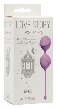 Вагинальные шарики Love Story One Thousand and One Nights Violet Fantasy 3004-05Lola - фото 13561