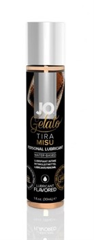 Вкусовой лубрикант на водной основе JO GELATO TIRAMISU FLAVORED LUBRICANT 30mL - фото 13680