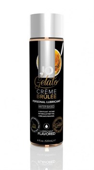 Вкусовой лубрикант на водной основе JO GELATO CREME BRULEE FLAVORED LUBRICANT 120mL - фото 13681