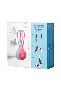 J01512N Классические одинарные вагинальные шарики Satisfyer Balls - фото 15432