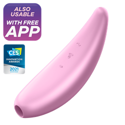 Вакуумно-волной вибратор "Satisfyer Curvy 3 Connect App" - фото 17329