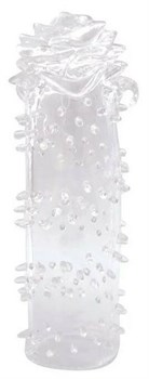 НАСАДКА ЗАКРЫТАЯ CRYSTAL SLEEVE ROSE в форме розы арт. EE-10105 - фото 17941