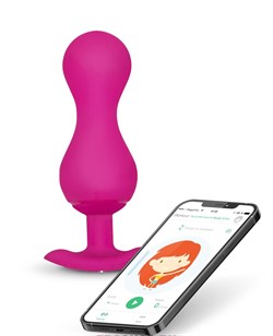 Gvibe Gballs 3 App Petal Rose - умный тренажёр Кегеля, 8х3 см, Розовый - фото 17972