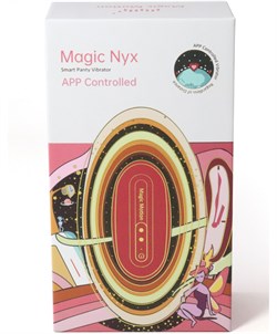 Вкладка в трусики с ДУ Magic Motion NYX, красная - фото 18003