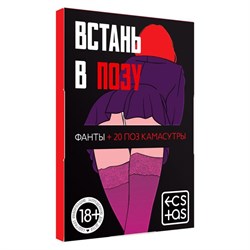 Фанты «Встань в позу» 20 карт, 18+ - фото 19744