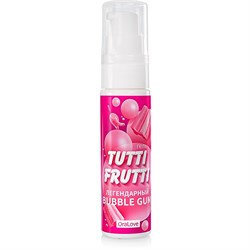 Интимный гель «Tutti-frutti bubble gum» с ароматом жвачки, 30г - фото 19881