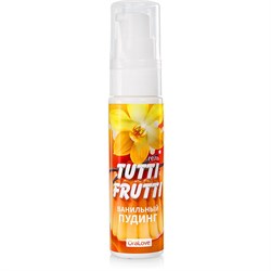 Интимный гель «Tutti-frutti» вкус ванильный пудинг, 30г - фото 19882