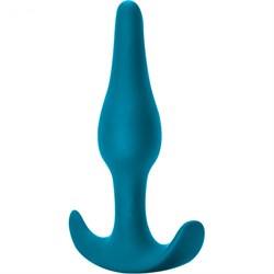 Анальная пробка для начинающих Spice It Up Starter Aquamarine, цвет аквамарин - фото 20595