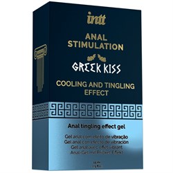 Возбуждающий гель для ануса innt «Greek Kiss» с вибрирующим и охлаждающим эффектом, 15 мл - фото 20619