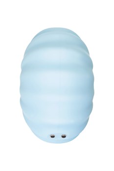 Вакуум-волновой стимулятор клитора Qli by Flovetta Scall, силикон, голубой, 6 см - фото 20884