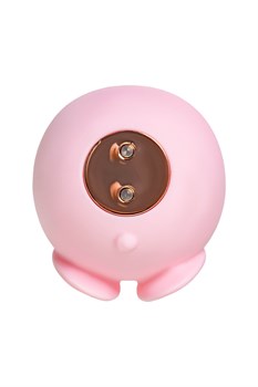 Вакуум-волновой стимулятор клитора Qli by Flovetta Bun, силикон, розовый, 6,5 см - фото 20891