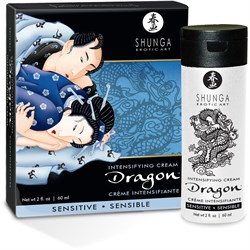 Интимный мужской крем «Дракон Sensitive» Shunga, 60 мл - фото 20977