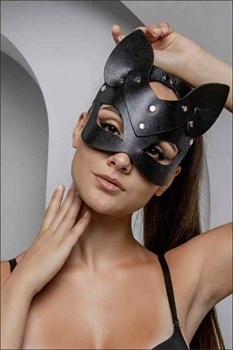 Маска "Кошечка" классическая с увеличенными ушками, МК-0091 - фото 21161