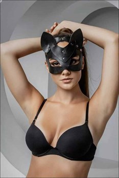 Маска "Кошечка" классическая с увеличенными ушками, МК-0091 - фото 21165