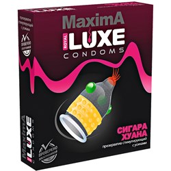 Презервативы Luxe Maxima Сигара Хуана, 1 шт. - фото 21787