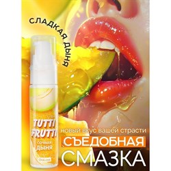 Гель TUTTI-FRUTTI СОЧНАЯ ДЫНЯ серии OraLove, 30г арт. LB-30013 - фото 21816