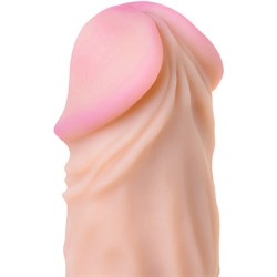 Фаллоимитатор реалистик (гигант) с выносным пультом L 24,5 см D 6,7 см - фото 21830