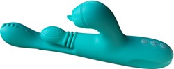 Инновационный вибратор кролик Sensa Sway Amovibe, цвет зеленый, AMO-V-001 - фото 24154