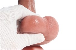 Фаллоимитатор с поступательным движением L 21,5 см D 4 см, NY031 - фото 24401