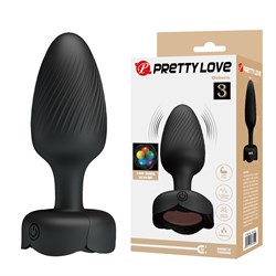 Анальный вибростимулятор с подсветкой Osborn Pretty Love BI-040183 - фото 24558