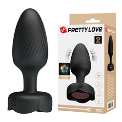 Анальный вибростимулятор с подсветкой Varian Pretty Love BI-040182 - фото 24573