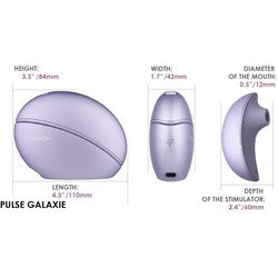 Вакуумный стимулятор «Pulse Galaxie» с проектором, SVAKOM SA296A - фото 24594