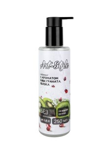 Лубрикант Art-Style с ароматом киви, граната, яблока на водной основе, 250 мл - фото 24596