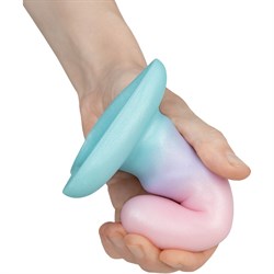 Нереалистичный дилдо Unicorn Mini Light, 2047-02lola - фото 24630