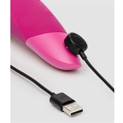 Бесконтактный клиторальный стимулятор Womanizer Enhance с вибрацией, розовый - фото 24737