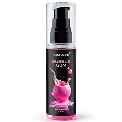 Сьедобный оральный гель Oralove Bubble Gum, на водной основе, 60 г - фото 24782