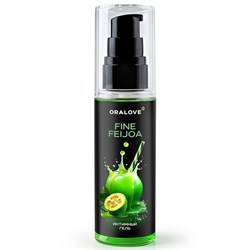 Сьедобный оральный гель Oralove Fine Feijoa, на водной основе, 60 г - фото 24786