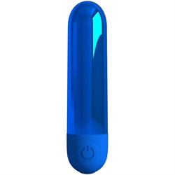 Вибропуля Pretty Love Kiwi, синяя - фото 24831
