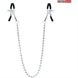 Зажимы на соски с соединительной цепочкой в виде бусинок, NTB-80689 - фото 25015