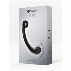 Универсальный вибромассажер SVibe Snail AXI Spot Wand, черный - фото 25052