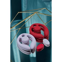 Парный вибромассажер SVibe Snail GIZI Duo, лиловый - фото 25083