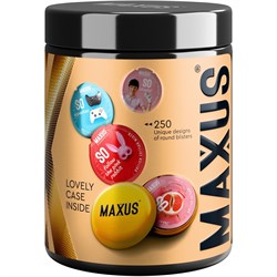 Презервативы MAXUS Amazing 2000 dots № 15 с железным кейсом, точечные, 15 шт - фото 25353