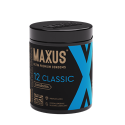 Презервативы MAXUS Classic, с железным кейсом, классические, 12 шт - фото 25356