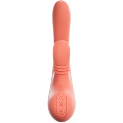 Инновационный вибратор кролик Amovibe Vibella, цвет коралловый, AMO-V-008 - фото 25420