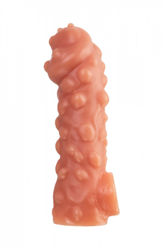 Насадка KOKOS реалистичная COCK SLEEVE, 15,6 см, CS 003-М - фото 25505