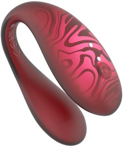 Парный вибромассажер TWIN+, Red с пультом дистанционного управления и управлением через приложение. - фото 25657