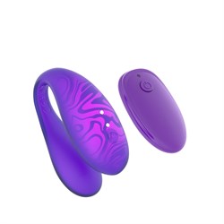 Парный вибромассажер TWIN+,Purple с пультом дистанционного управления и управлением через приложение - фото 25660