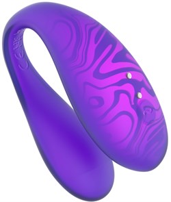 Парный вибромассажер TWIN+,Purple с пультом дистанционного управления и управлением через приложение - фото 25661