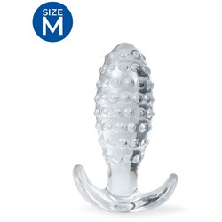 Втулка анальная «Anal Pleasure», size M, с рельефом,  Sex Expert - фото 25741