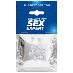 Эластичное эрекционное кольцо, внутренний диаметр 1 см, Sex Expert sem-55310 - фото 25778