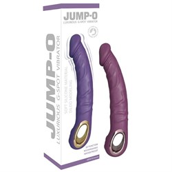 Реалистичный вибратор «Jump-O», фиолетовый, Secwell SW3020 - фото 25824