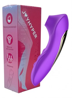 Вакуумный стимулятор JOYHYPER, фиолетовый - фото 25830