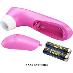 Клиторальный стимулятор с функцией всасывания Pretty Love Romance, розовый, Baile MC40 - фото 25958